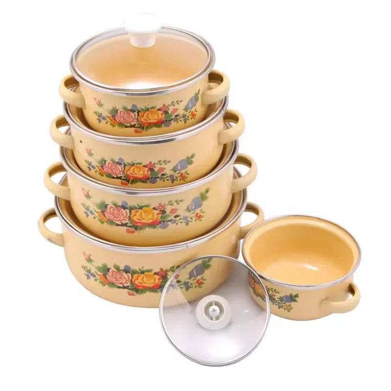 673DG 5 pcs set New Design  Series Product Kitchenware  Pot Casserole Set  Casserole Pots