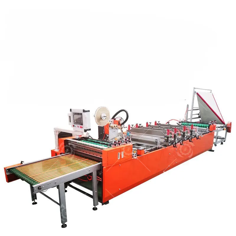 Two sides sealing PE EPE foam air bubble film poly mailer envelope pouch bag making machine