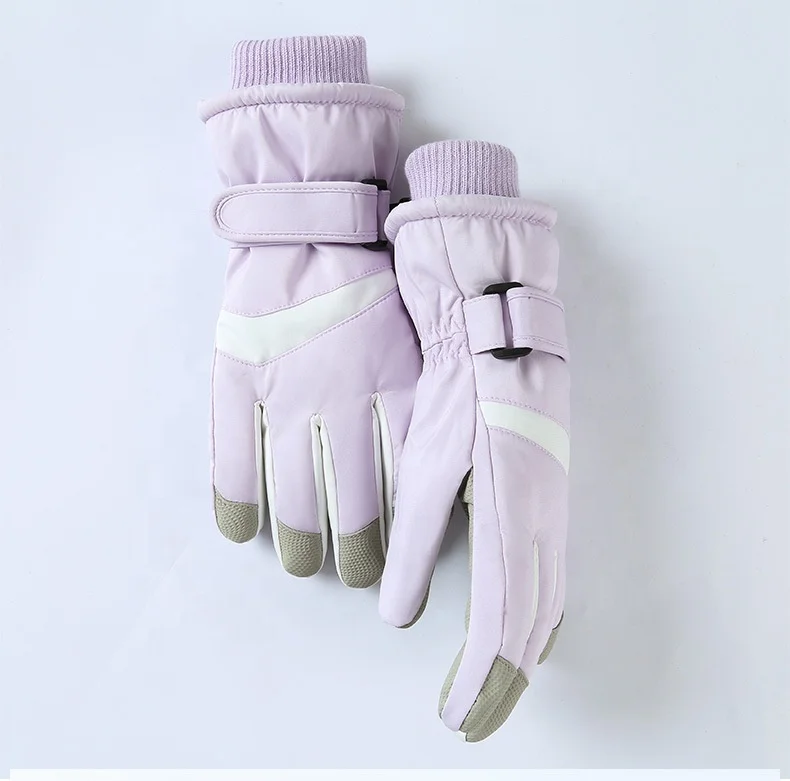 Wholesale Windproof Thermal Men Winter Sport Waterproof Touch Screen Ski Gloves