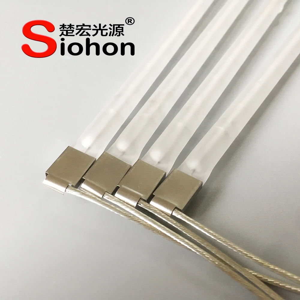 Siohon 235V 500W/600W/1000W инфракрасные галогенные лампы для подогрева пищи