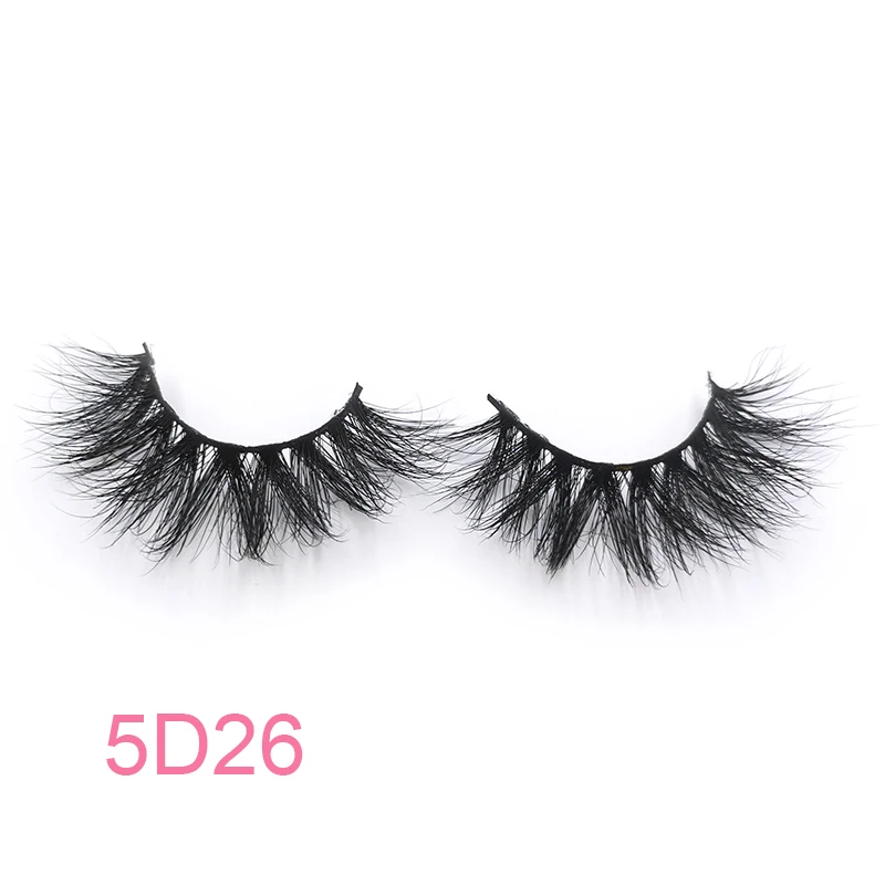 Wholesale Individual Cruelty Free Mink Lashes 3 Pairs Private Label Lash Packaging Box Real Fur 3D mink Eyelashes