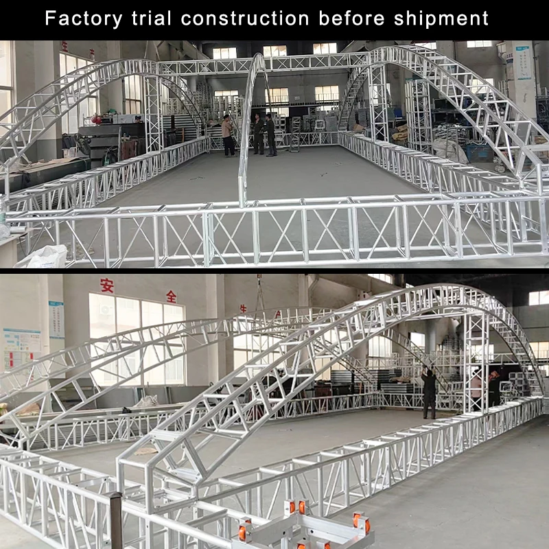 Shanghai Factory Price Aluminum Truss Hotel Event Wedding Truss Display