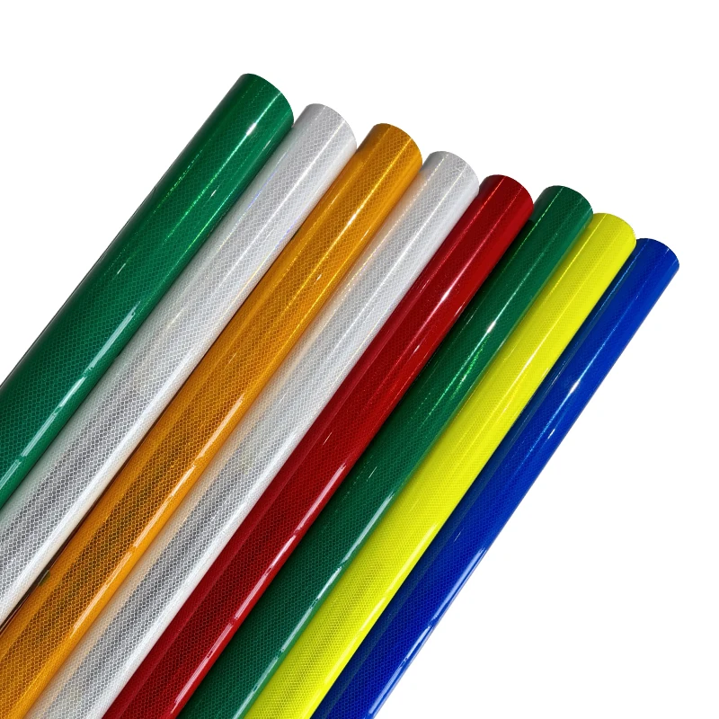 Reflective Retro EGP HIP Diamond Grade Road Traffic Signs Material Vinyl Sticker Sheeting Roll Adhesive Reflective Sheet Film