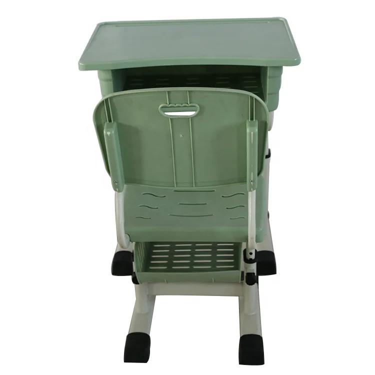 
Hebei factory supply children adjustable furniture school chair and table 