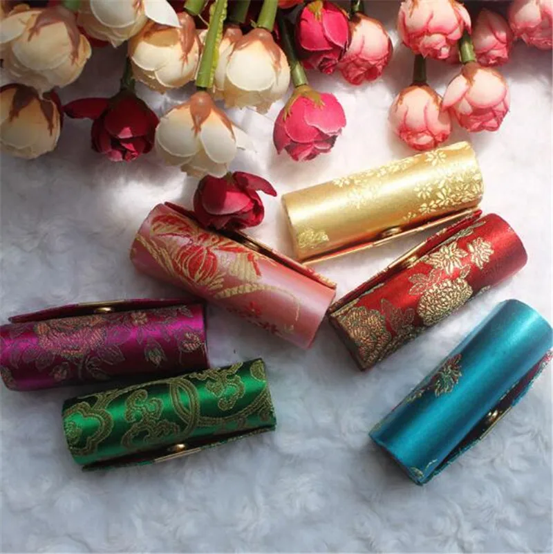 Factory direct price lipstick empty case and tube pink lipstick case with mirror