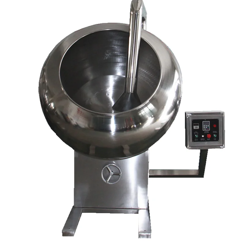 chocolate coated nuts making machine chocolate candy polishing pan machine