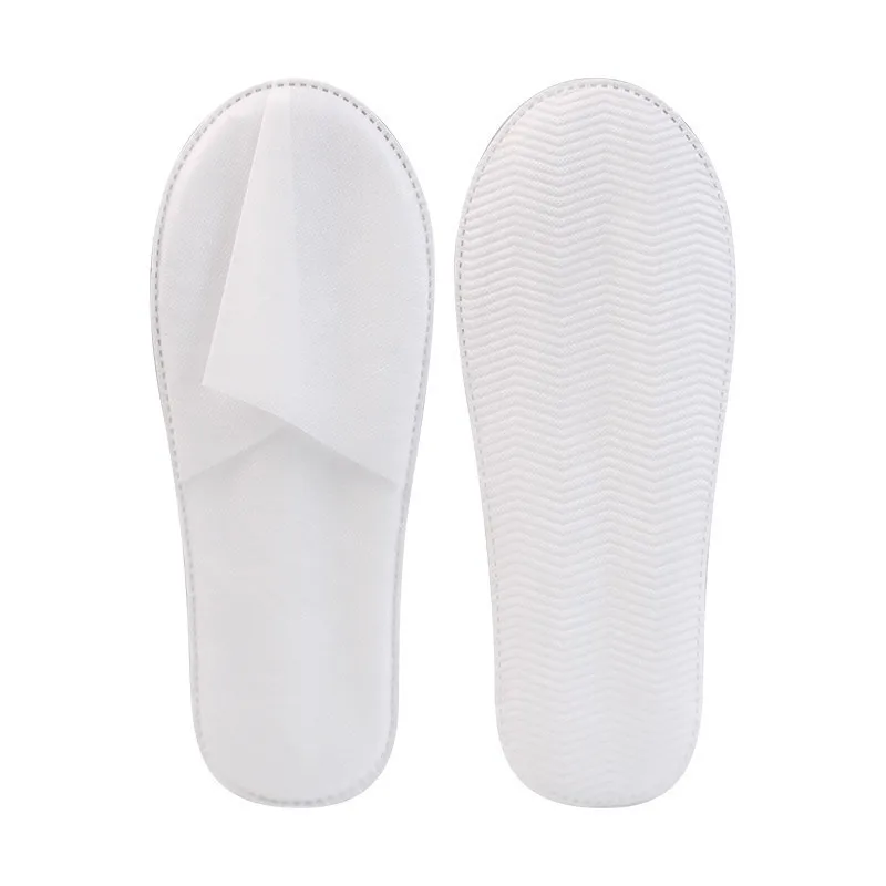 Custom Logo Closed Toe Hotel Disposable Slippers With Low Price
