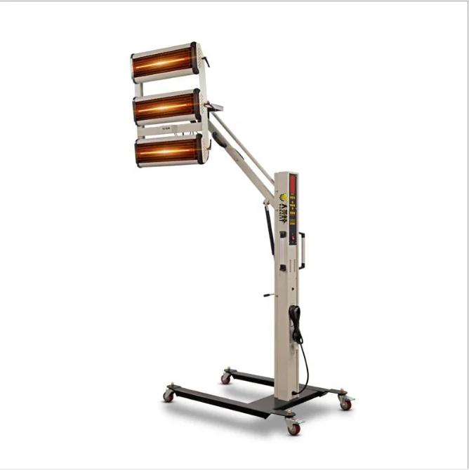 Инфракрасная тепловая лампа для сушки краски с датчиком