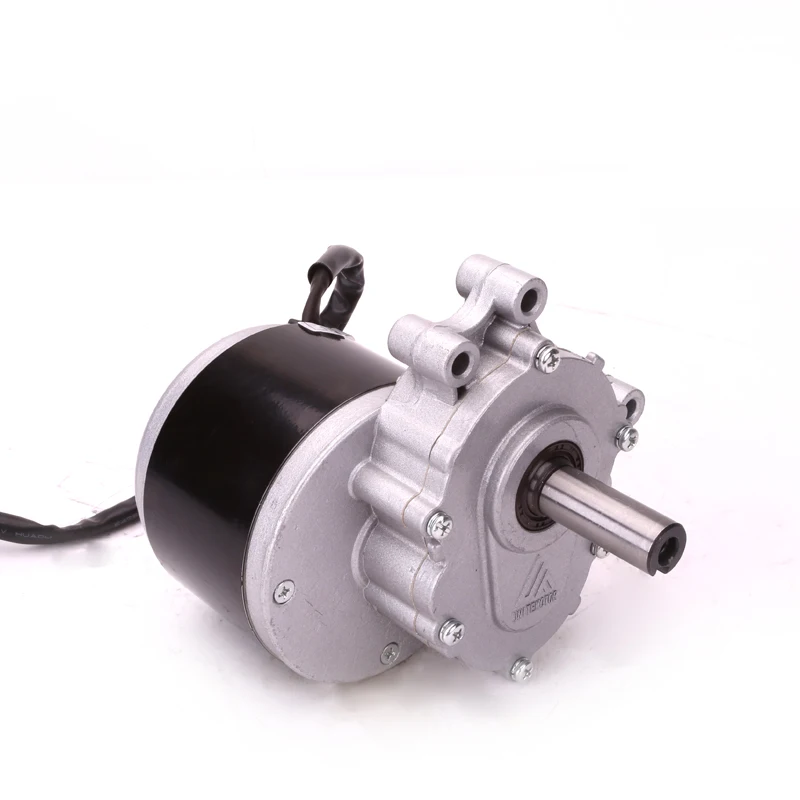 Gear dc motor 250W 350W 24V 36V dc brush brake wheelchair motor