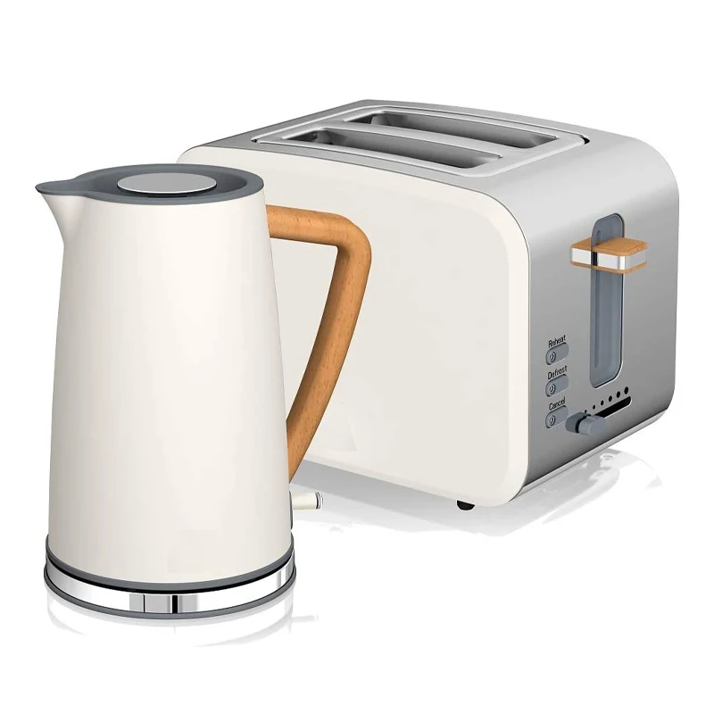 New Design 2 slice electric smart touch screen led display breakfast bread toaster with dust cover