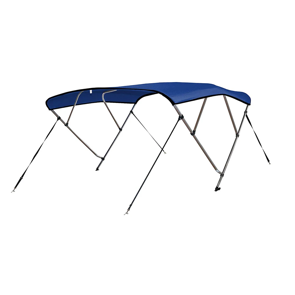 
600D Oxford Fabric boat 4 bow bimini top and marine aluminium bimini top marine hardware 