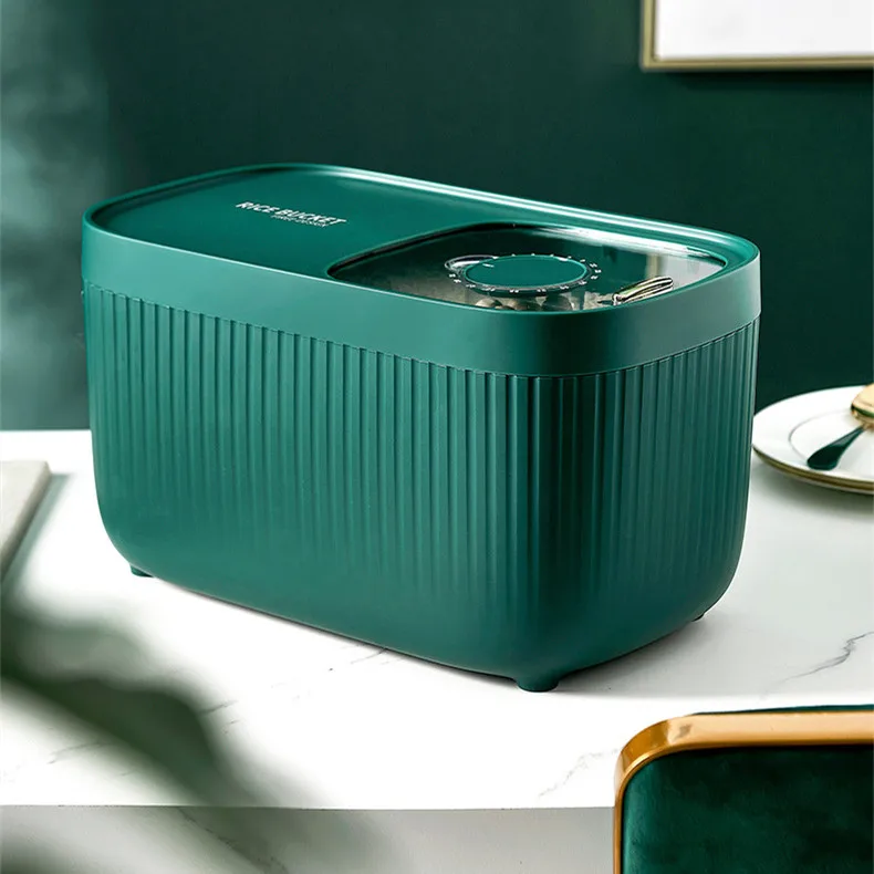 foldable rice container bucket 10kg small wooden rotating rice grain bucket classification rotating antique wooden rice bucket