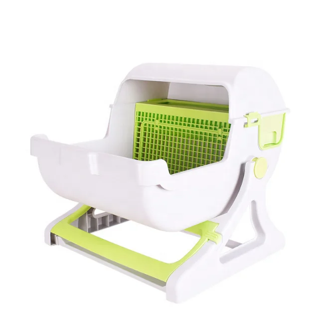 New Luxury Large Cat Litter Box Deodorizing Cat Indoor Automatic Cat Toilet