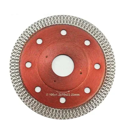 4.5in 115mm Super Thin Diamond Saw Blade Sinter Turbo Cutter Ceramic Dry Circle Cutting Disc Porcelain Tile