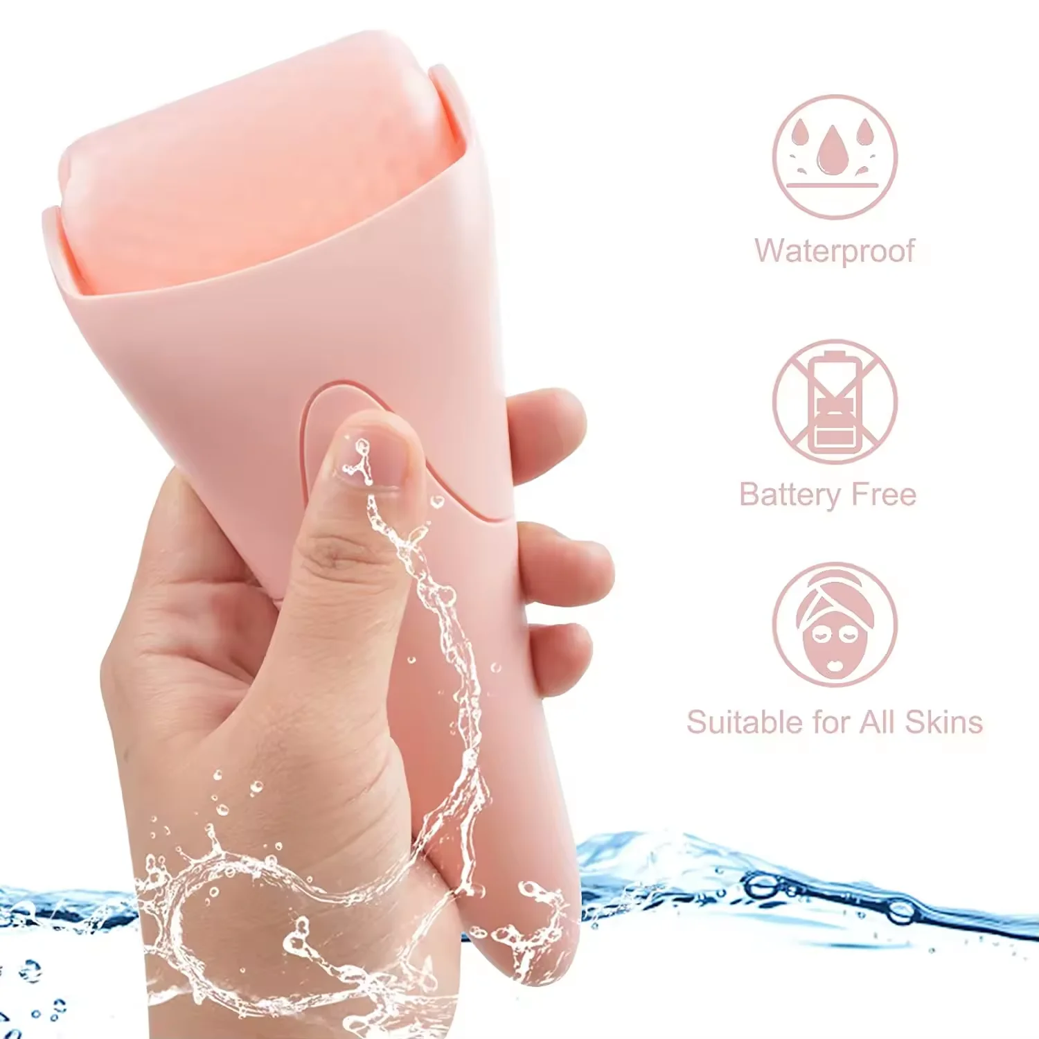 Personal Care Beauty 3D Face Massage Ice Roller Eye and Facial Roller for Skin Care Features Skin Tightening and Facelift