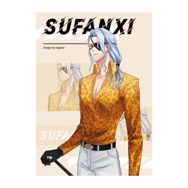 Vograce Anime Printed Coated Paper Posters Wall Art Prints 3D Lenticular Poster