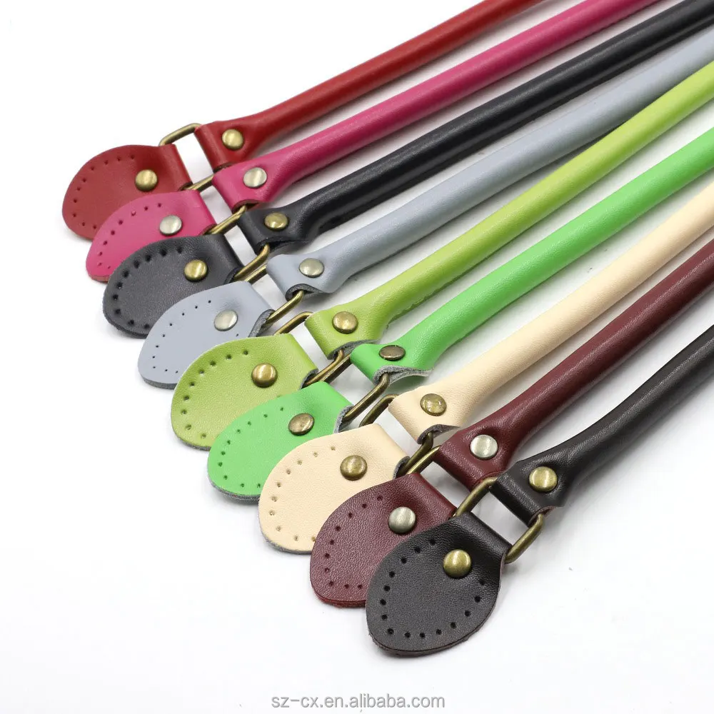 Bag Making Supplies Handmade Handbag Shoulder Strap Leather Belt Bag Handle for DIY Handbag