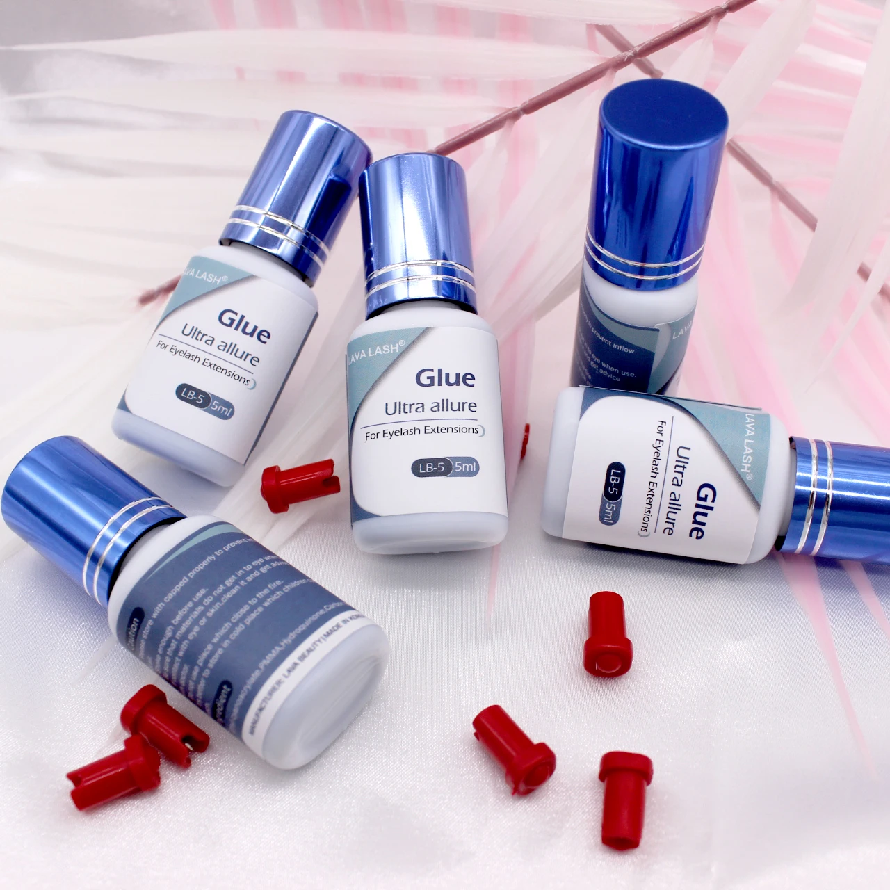 LavaLash Glue Manufacturer 5ml Original Korea Lash Adhesive Private Label Eyelash Extensions Glue