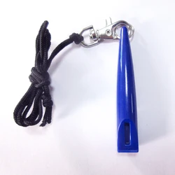 Wholesale Portable Plastic Dog Whistle For Pet Training With Lanyard