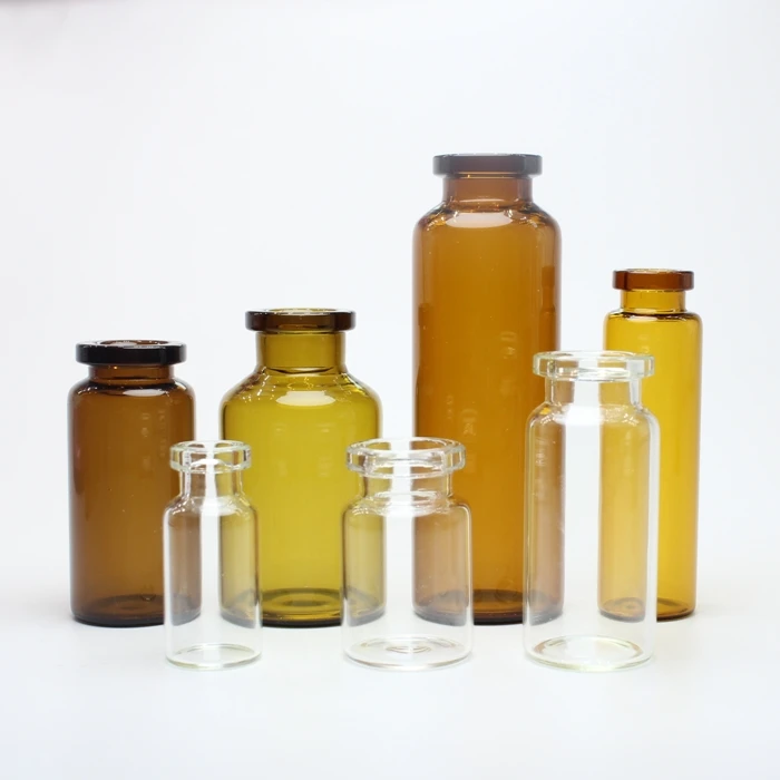 2ml 3ml 5ml 10ml 20ml 30ml Injection Pharmaceutical Glass Bottle Vials