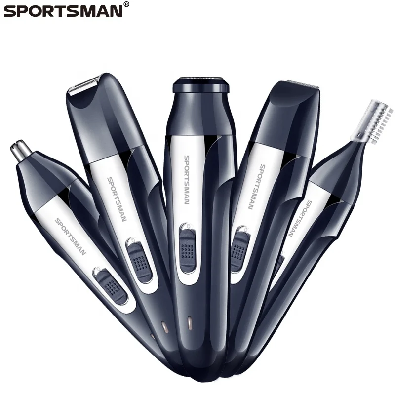 
Hot Selling Clippers Epilator Removal 100% Washable 5in1 Professional Painless Nose Hair Trimmer USB Electric Trimmer 