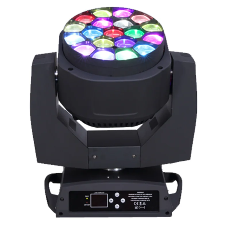 LED Bee EYE beam clay paky K10 19x15w RGBW 4in1 Big Bee Eye light moving head beam