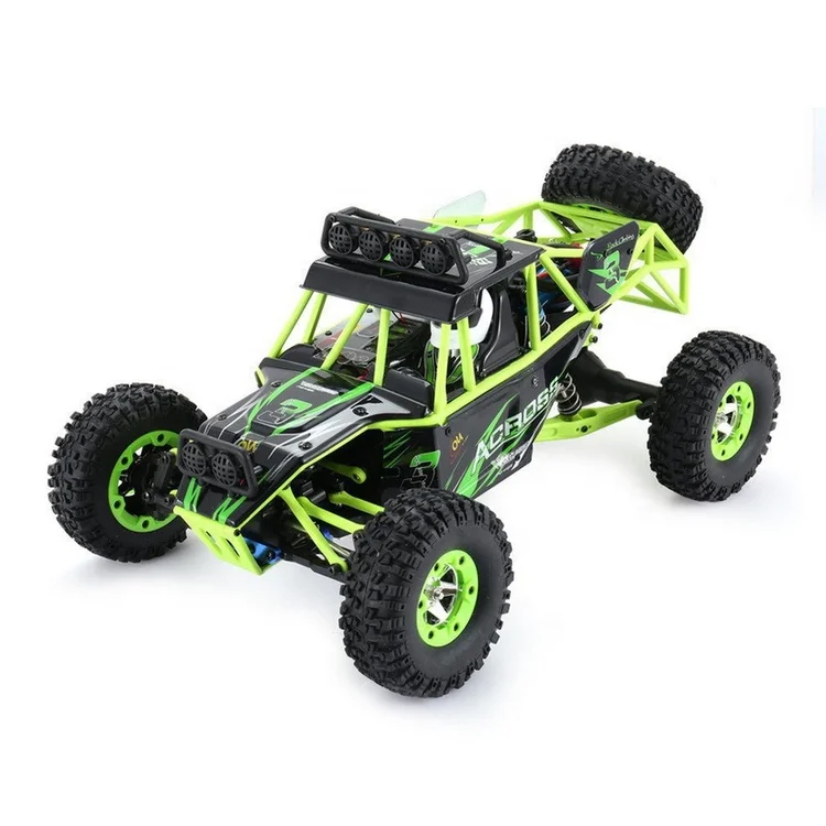 Продажа WLtoys 12427 2 4 ГГц 1/12 4WD гусеничный Радиоуправляемый автомобиль с дистанционным управлением Грузовик со светодиодной подсветкой две батареи внедорожник