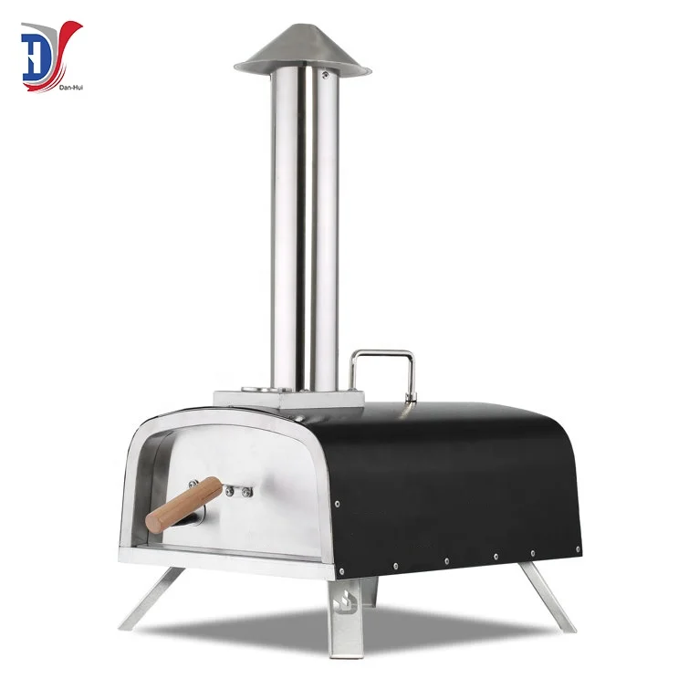 High Quality Outdoor Pizza Oven 12' or 16' For Grill With Pizza Stone Wood, Charcoal & Pellets Pizza Maker