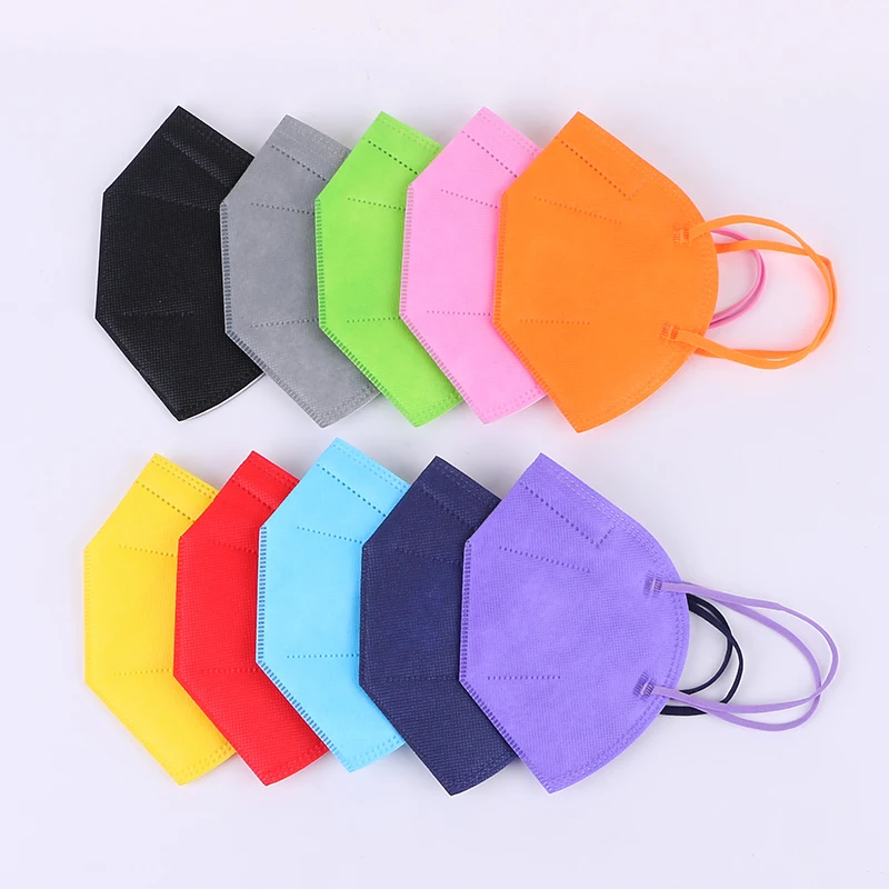 SHARUAN manufactory cheaper price red green colourful  CE certification FFP2 KN95  mask for personal peotective