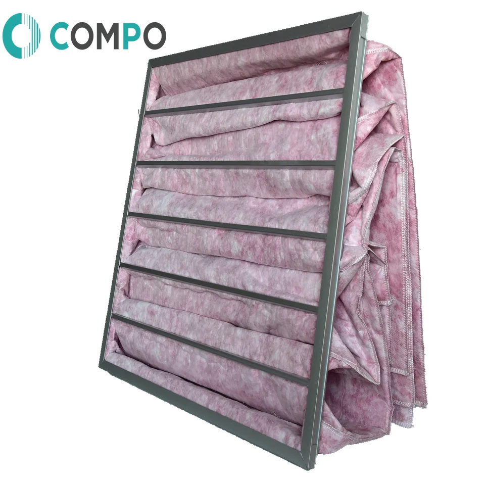 synthetic filter pocket media