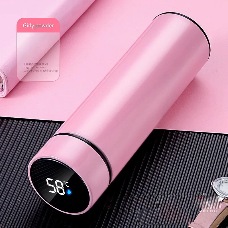 Wholesale LED Temperature Display Thermos Coffee Tea Flask Smart Water Bottle Stainless Steel Vacuum Flask