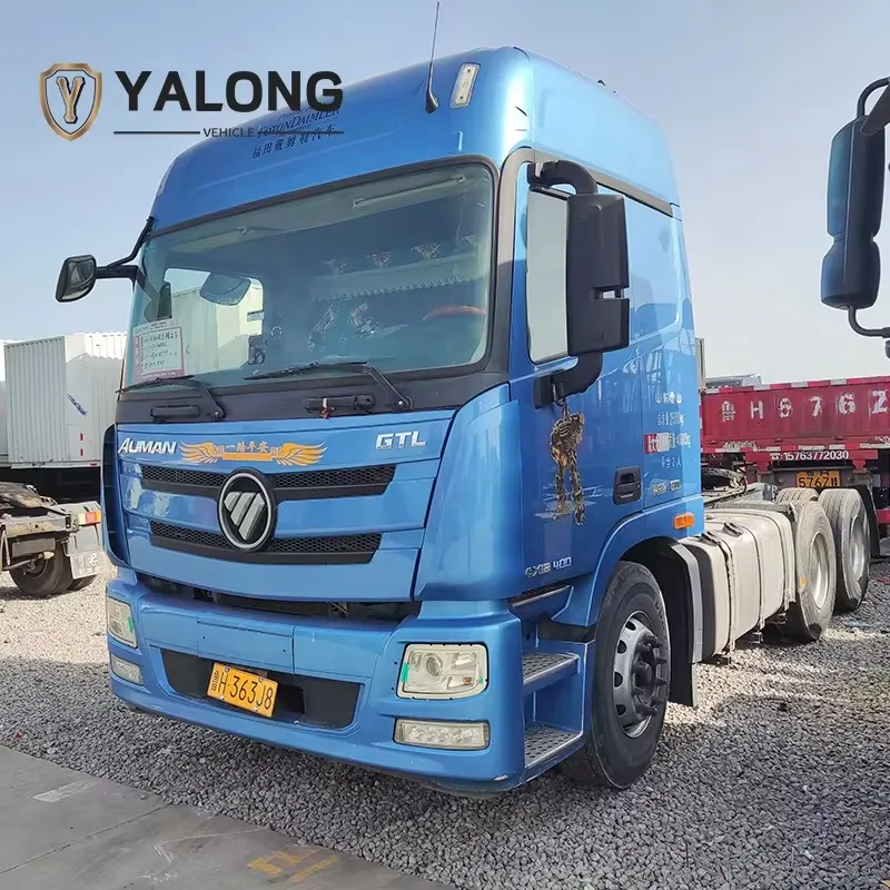 Trckur Tractor-Truck Freight Transport Tractor 6X4 460HP Tractor Truck Used Truck