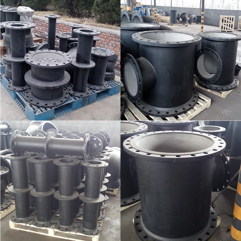 ISO2531 EN545 FBE Coating Ductile Iron Tyton Joint Double Socket 45 Degree Bend