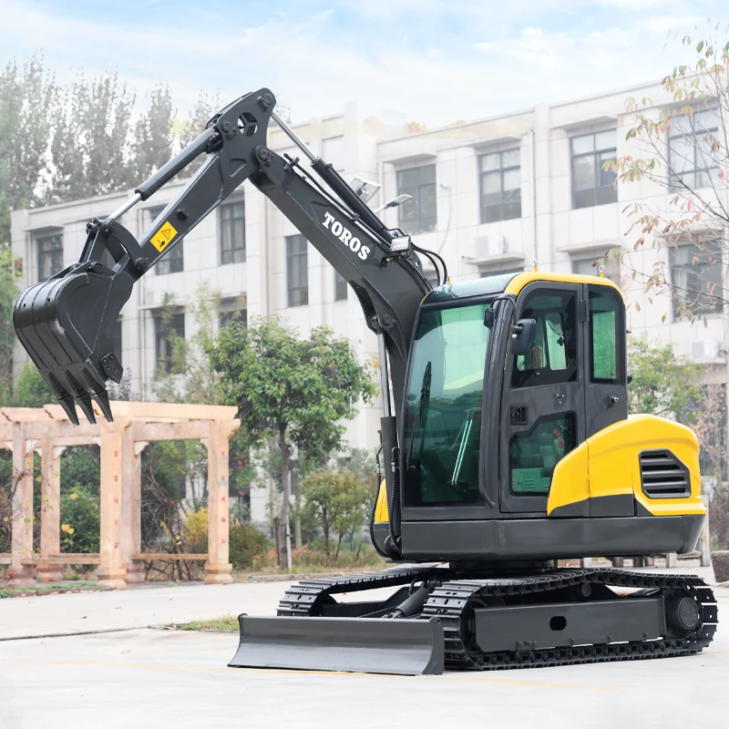 FREE SHIPPING EPA Mini Excavator 4 Ton CE EURO5 Kubota Engine New Crawler Digger Minibagger Farm Used Mini Excavator Machine
