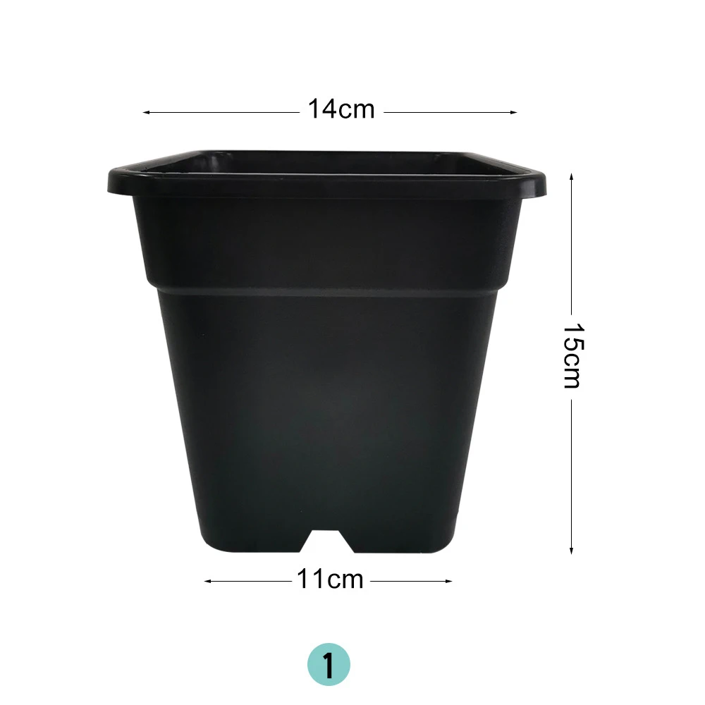 Garden Home Hotel Outdoor Indoor Large Artificial Wicker Rattan Pe Square Plastic Flower Pots For Plants