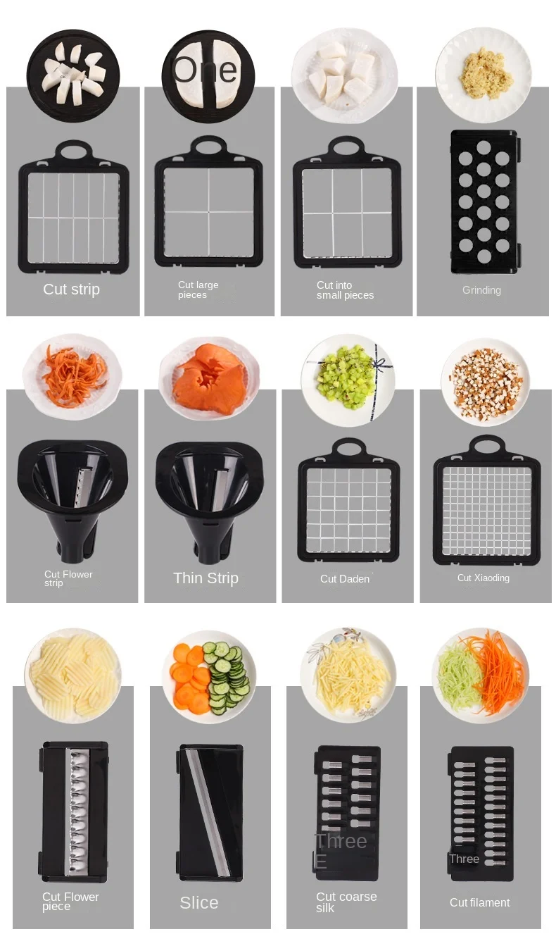 2024 New products are of high quality Dropshipping 22  in 1 Vegetable  Mandoline Slicer Multifunctional Vegetable Cutter