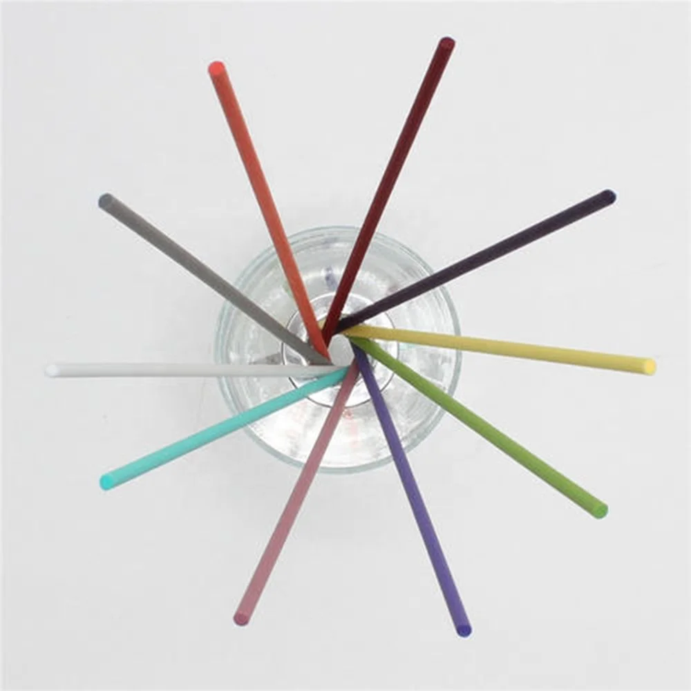 Diameter 2mm 3mm 4mm 5mm 6mm Customer size Polyester Fiber Reed Diffuser Sticks Fiber Sticks Aroma Diffuser Rods
