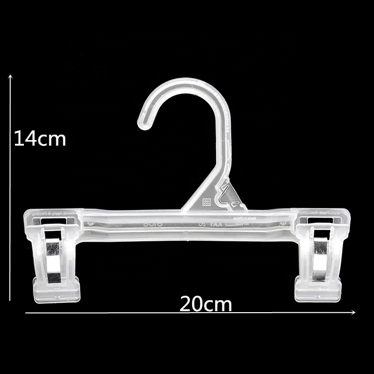 Wholesale 6~14 Inches Translucent Baby Kids Children Bottom Mini Shorts Plastic Adult Pants Dress Skirt with Hanger in Bulk