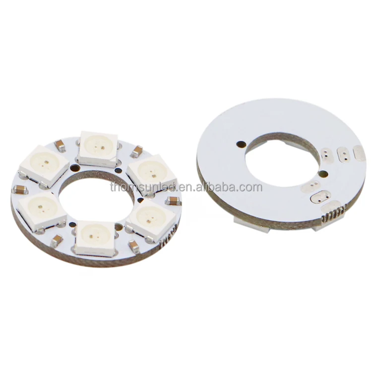 
drop ship led ring sk6812 rgb led ring ws2812b 6 led led ring sk6812 5v 