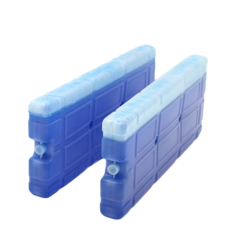 Camping Custom Eutectic reusable instant Rigid Plastic Cooler Box Reusable gel ice pack for food lunch constant temperature Box