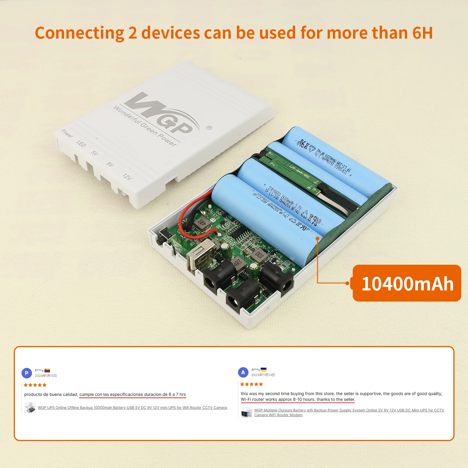 WGP MINI UPS Маршрутизатор wifi Power USB DC Выход 5V 9V 12V Мини wfor wi fi маршрутизатор модем CCTV камера для