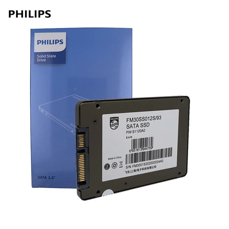 100% Real Branded Philips Genuine Hard Drive 4TB Solid State Drive External Sata3 128Gb 2TB 512GB Factory Wholesale SSD