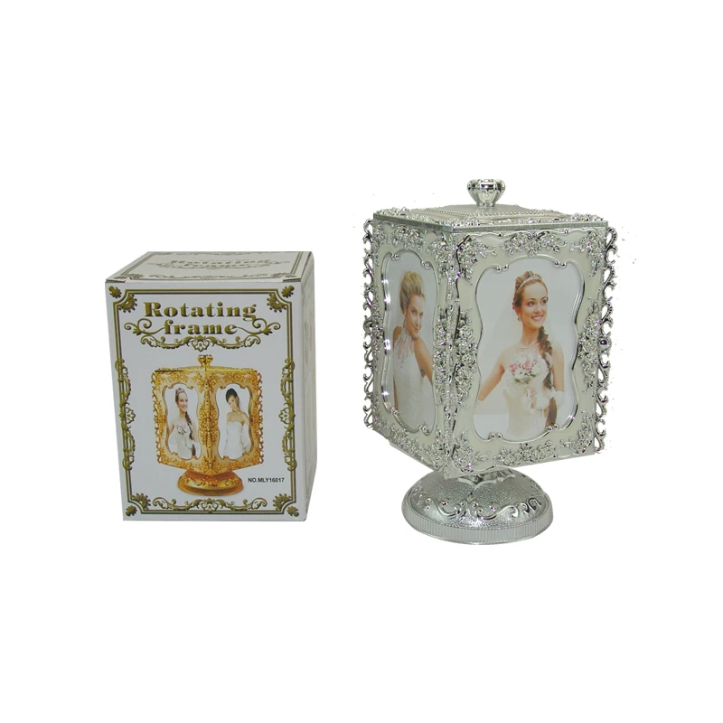 Necessary for gifts, beautiful appearance, European style, picture-changing desktop decoration, music wedding color box