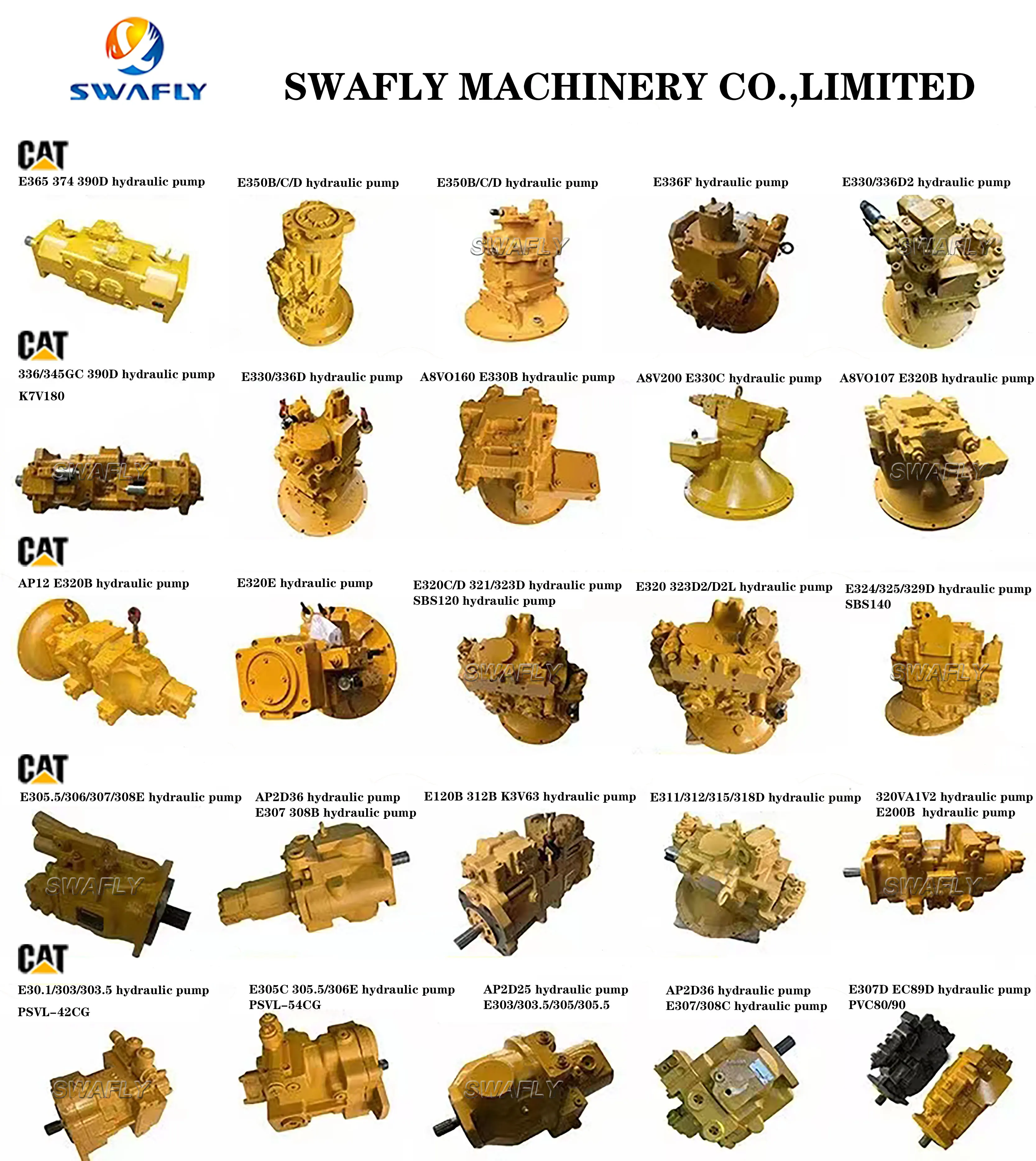 High Quality SK30 Hydraulic Pump Pvd-1b-32p  Main Pump Fit for KOBELCO Excavator