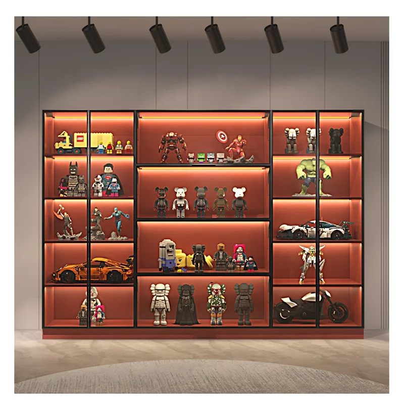 Toughened glass  hand locker locker living room display cabinet