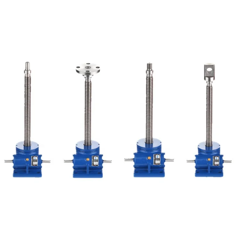 SWL 2.5 1A - 500mm lift SWL worm screw lift turbine hand-operated electric worm reducer