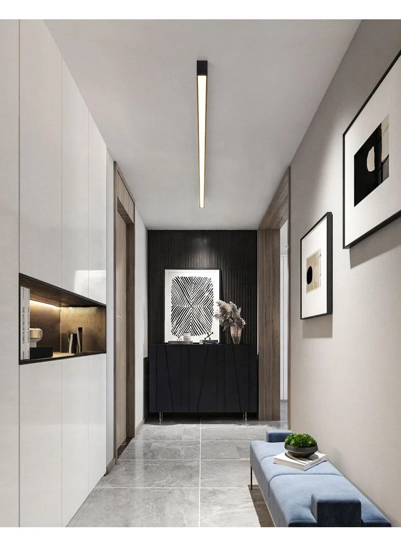 Led Purification Fixture Surface Mounted Recessed Led Batten Light 36W 40W 48W Office Led Linear Light Lamp