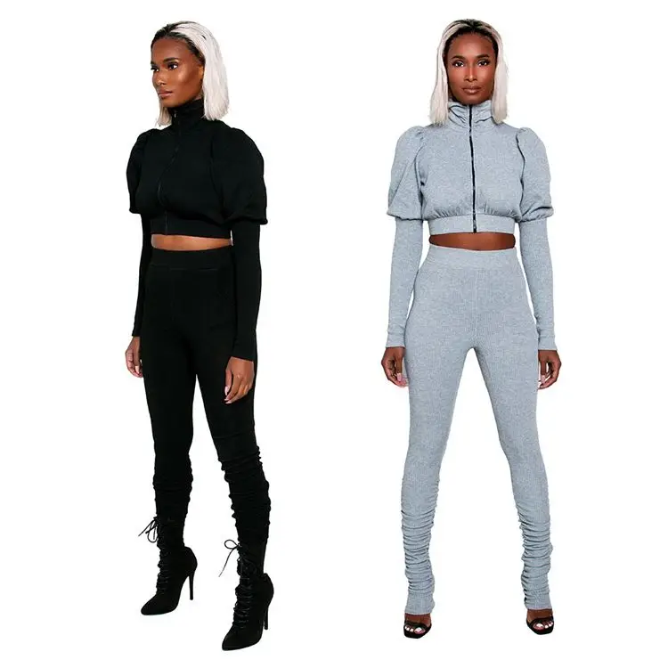 
Newest Design Lowest Price Women Fashion Clothing 2 Piece Set Women Winter Clothing Two Piece Set Long sleeve 