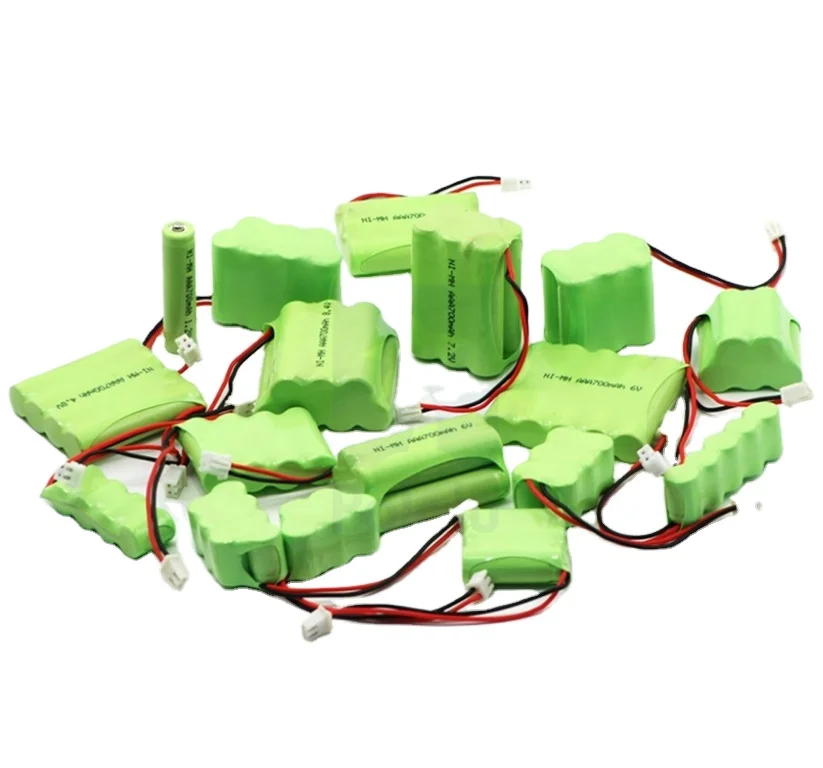 OEM 2.4V 3.6V 4.8V 6V 7.2V 9.6V 12V 18V 24V 48V A AA AAA Sub C SC D F nimh battery pack