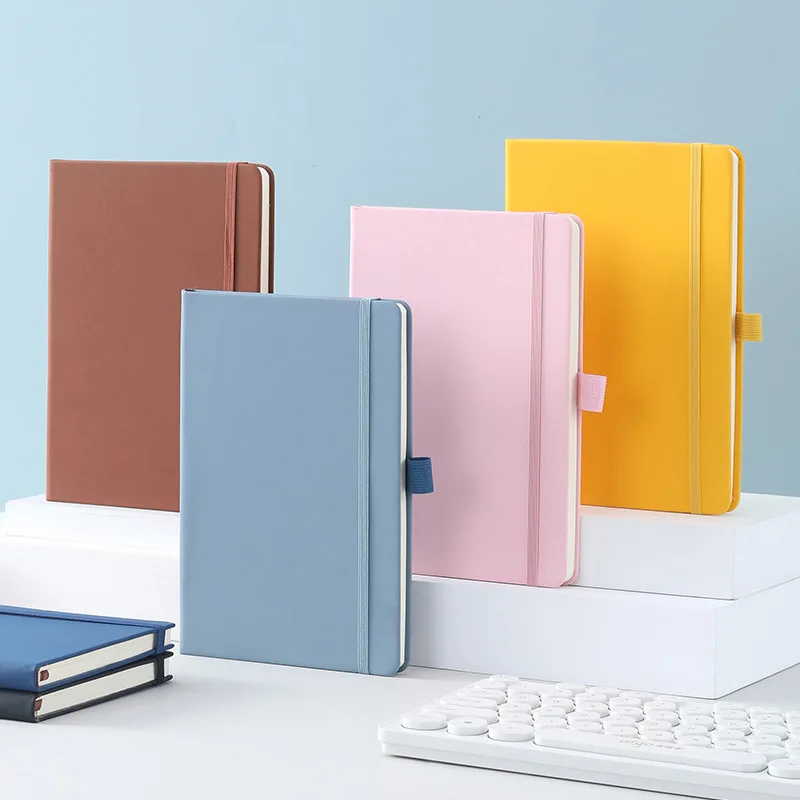 200 Pages 80 Gsm Paper Thick Journaling Notebooks A5 Leather Journals for Writing